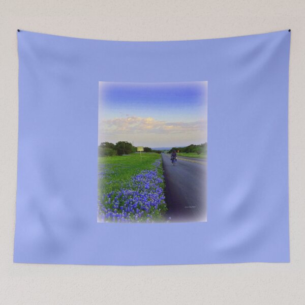 Item preview, Cycling on a Texas Evening designed and sold by Charmiene Maxwell-Batten.