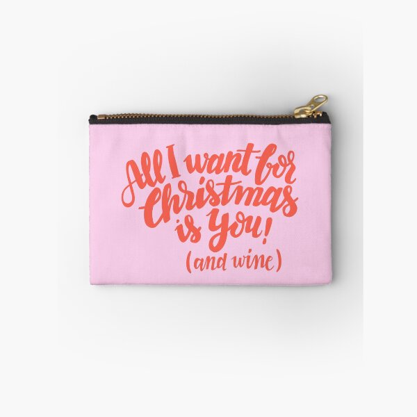 Item preview, All I want for Christmas is you! (and wine) designed and sold by whatafabday.