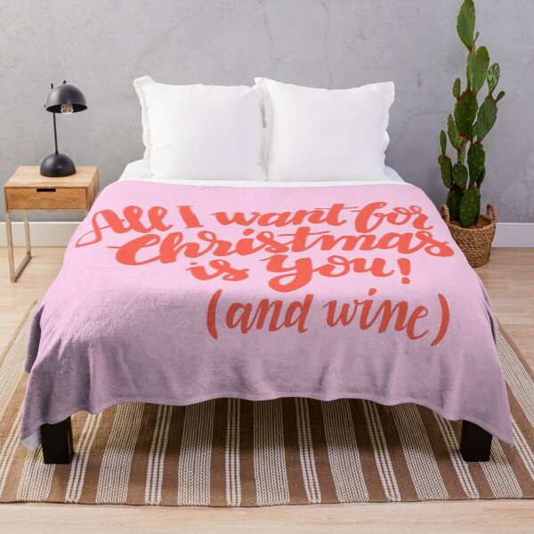 Item preview, All I want for Christmas is you! (and wine) designed and sold by whatafabday.