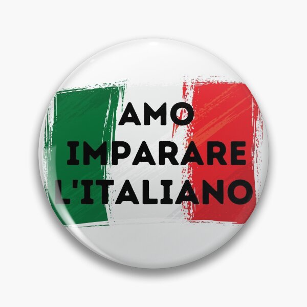 Item preview, I LOVE LEARNING ITALIAN Language Quote Flag designed and sold by a-little-ink.