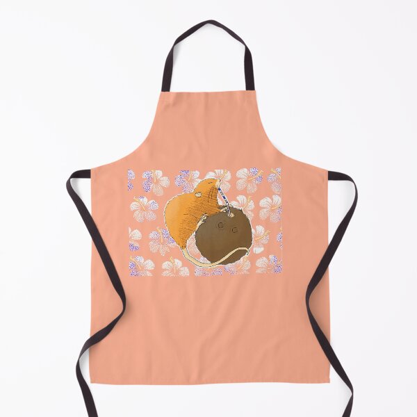 Item preview, Uromys vika or Vangunu giant rat sipping a coconut designed and sold by tostoini.