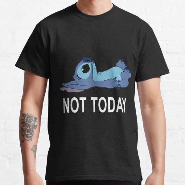 Lilo & Stitch Pas aujourd'hui Stitch T-shirt classique