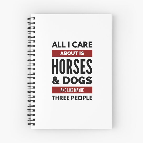 Item preview, All I Care About is Horses & Dogs designed and sold by cheekygelding.