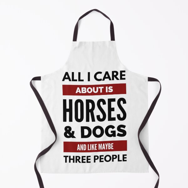 Item preview, All I Care About is Horses & Dogs designed and sold by cheekygelding.