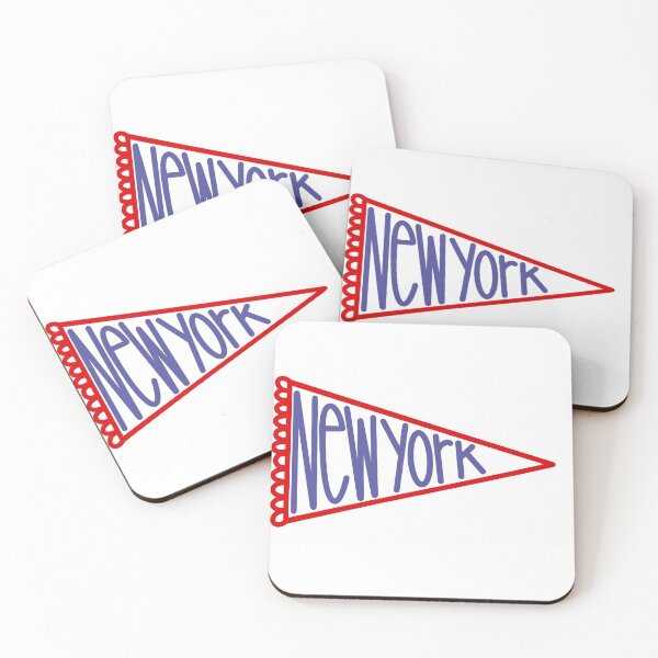 Item preview, New York Flag designed and sold by Meridyth Walker.
