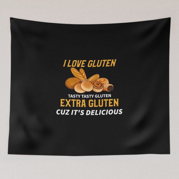 Item preview, I Love Gluten  designed and sold by VBeesTees.