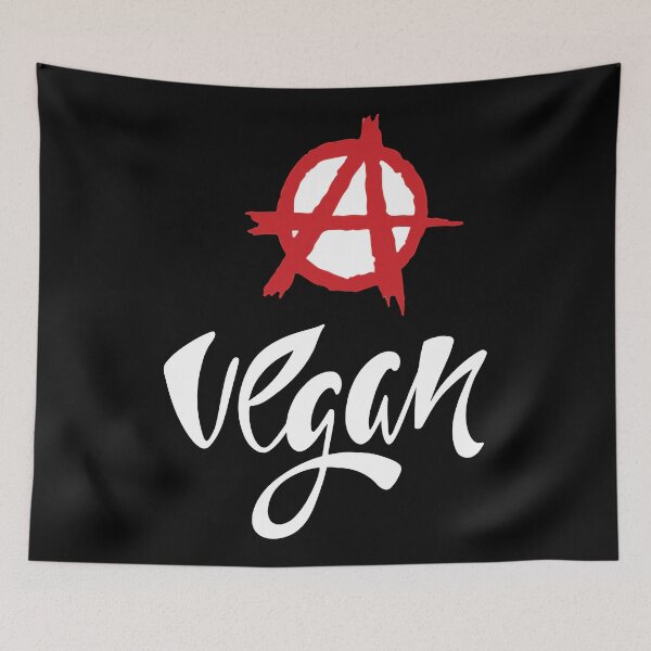 Item preview, Anarchy Vegan  Foodie Anarchy designed and sold by ProjectX23.