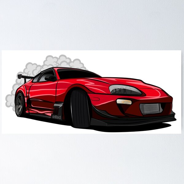 Item preview, Toyota Supra Drift Car - Drifted Exclusive designed and sold by driftedshop.