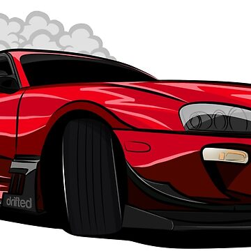 Artwork thumbnail, Toyota Supra Drift Car - Drifted Exclusive by driftedshop