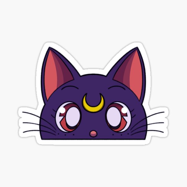Yin Yang Siamese Cats Lover Metal Enamel Pin Badge Luna Artemis Sailor Moon 