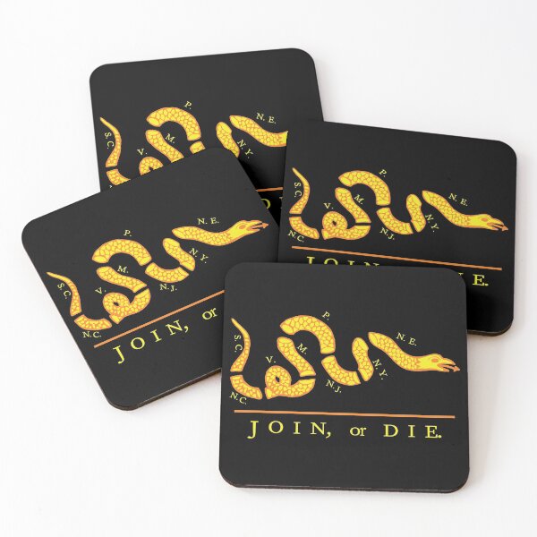 Item preview, Yellow Join or Die designed and sold by pelagio.