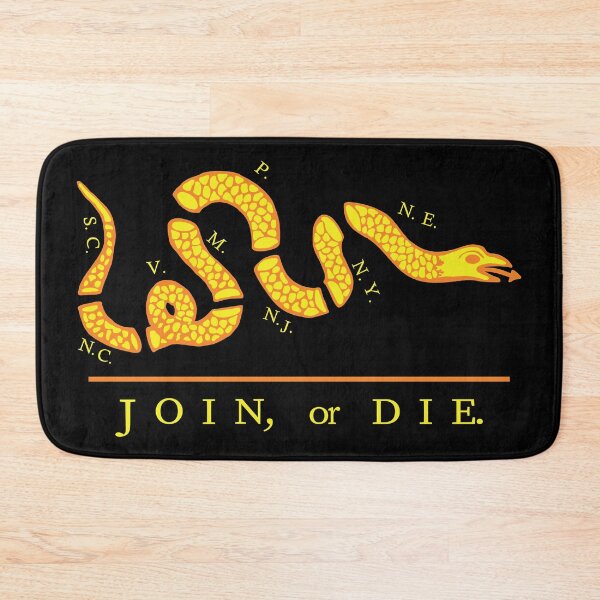 Item preview, Yellow Join or Die designed and sold by pelagio.