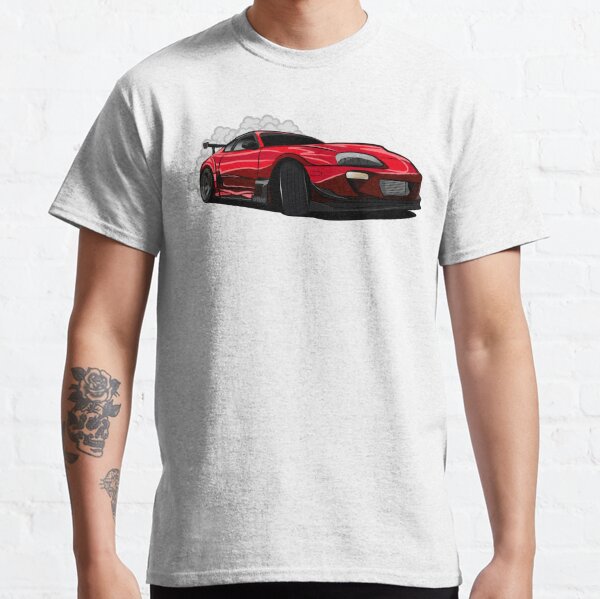 Toyota Supra Drift Car - Drifted Exclusive Classic T-Shirt