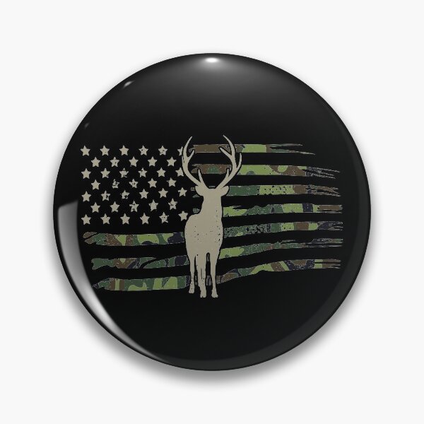 Item preview, Deer Hunting Bow Hunting Camouflage American Flag  designed and sold by Vanover Designs.