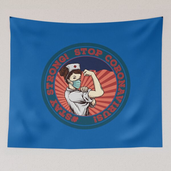 Item preview, Hashtag Stay Strong - Stop Coronavirus designed and sold by johnanderson23.