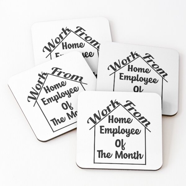 Item preview, Work From Home Employee Of The Month designed and sold by Cineraim Shop.