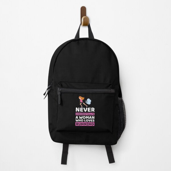 Item preview, Never Underestimate A Woman Who Loves Running designed and sold by bifkee19.