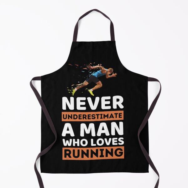 Item preview, Never Underestimate A Man Who Loves Running designed and sold by bifkee19.