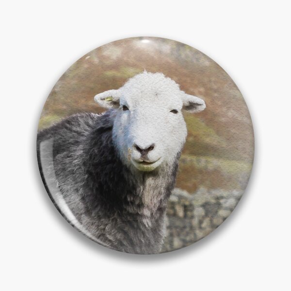 Item preview, Herdwick Sheep Landscape Watercolour Photograph designed and sold by Jane Stanley Photography.