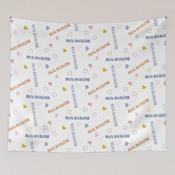 Item preview, NICU Rockstar- Premature birth awareness - white designed and sold by kobyakov.
