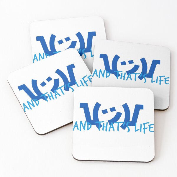 Item preview, And That's Life Funny Quote Print designed and sold by Mary Riley.