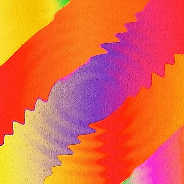 Artwork thumbnail, Rainbow Ripples by PatternPalace