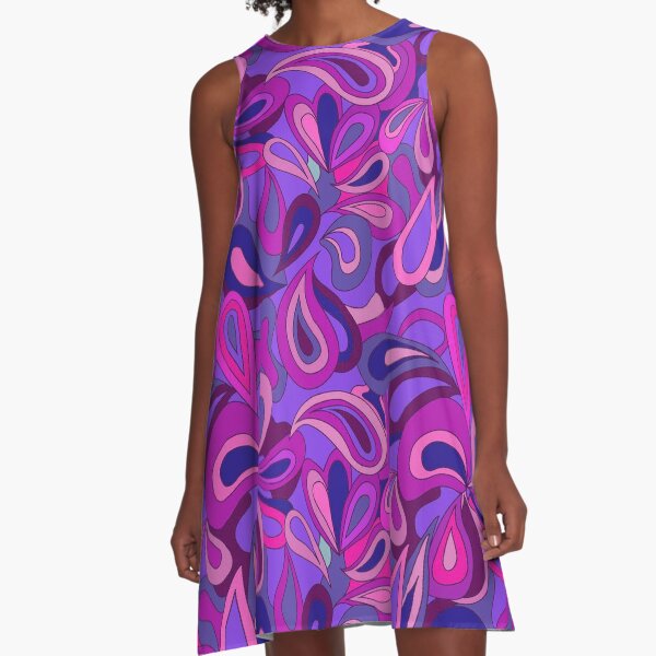 Artikel-Vorschau von Psychedelic Hippie Purple Tears, designt und verkauft von ImTheGingerCat.
