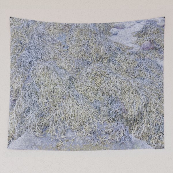Item preview, Norway Beach Sand Wood Circle Gray designed and sold by Mirko Torresi.