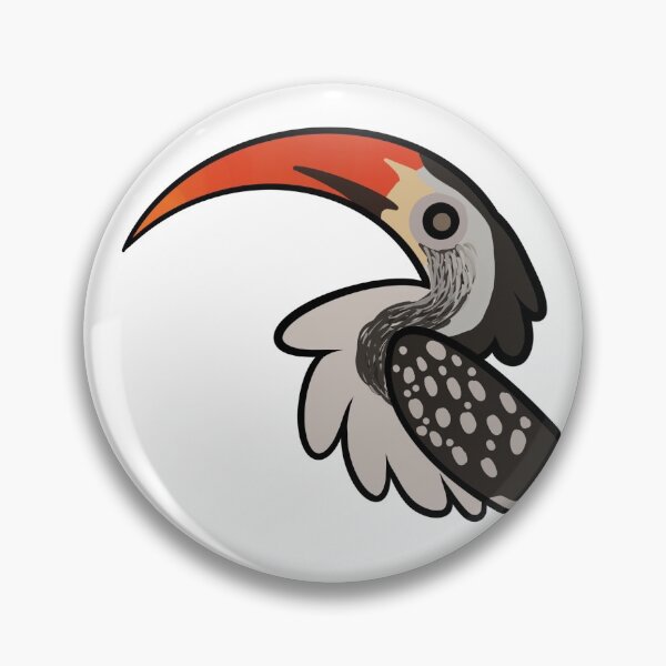 Item preview, Damara Red-Billed Hornbill designed and sold by GhostoftheSea.