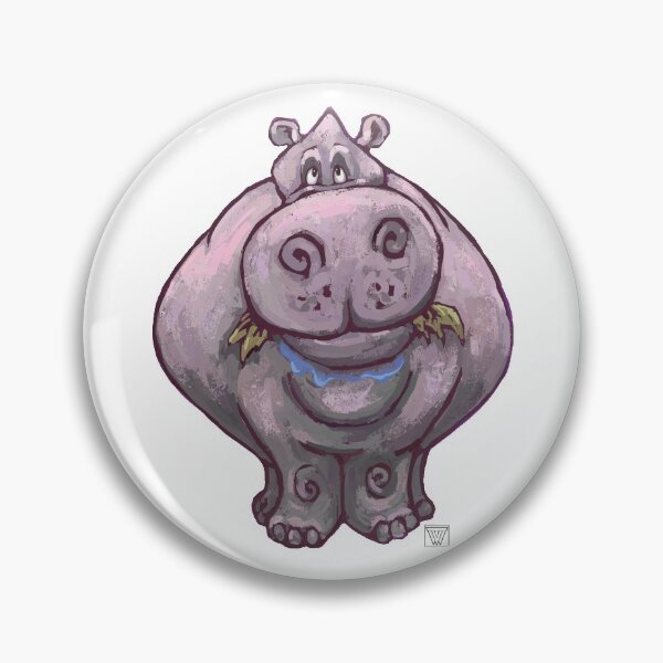 Item preview, Animal Parade Hippopotamus designed and sold by ImagineThatNYC.