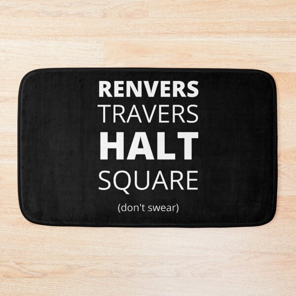 Item preview, Renvers, Travers, Halt Square | Horse Design designed and sold by cheekygelding.