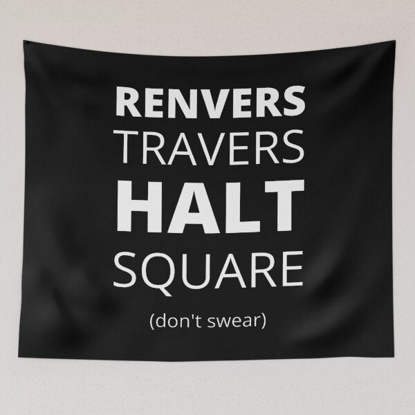 Item preview, Renvers, Travers, Halt Square | Horse Design designed and sold by cheekygelding.
