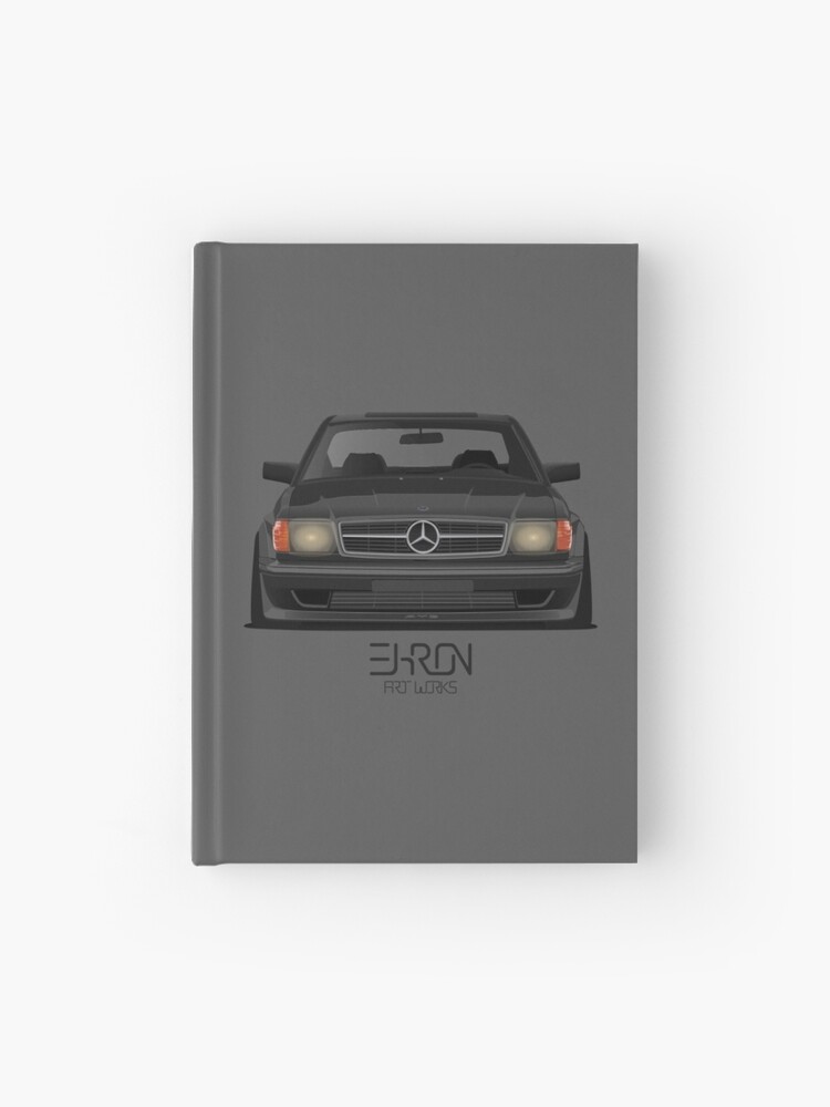 Stance Mercedes 560 Sec Amg Hardcover Journal By Ehron Artworks Redbubble