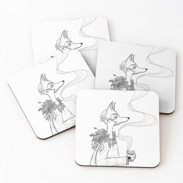 Item preview, Wolves Love Coffee designed and sold by LadyNerd33.