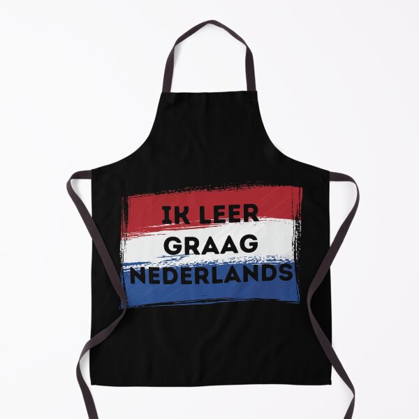 Item preview, I LOVE LEARNING DUTCH Language Quote Flag designed and sold by a-little-ink.