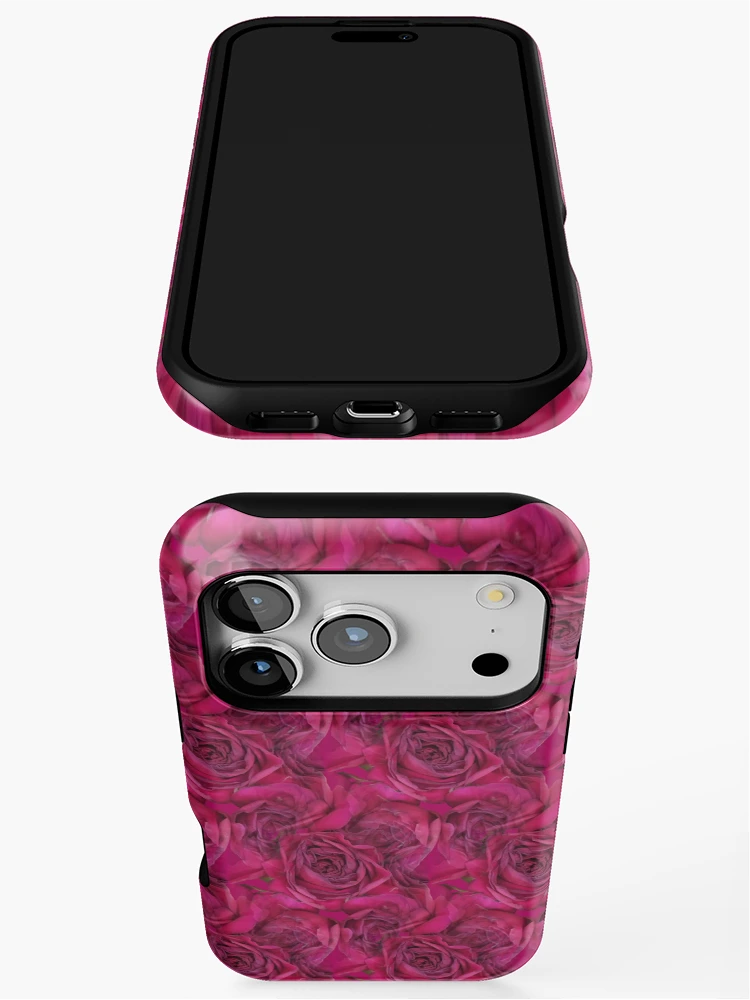 Thumbnail 3 of 4, iPhone Case, Beautiful Red Roses designed and sold by DEBORAH CROSS.