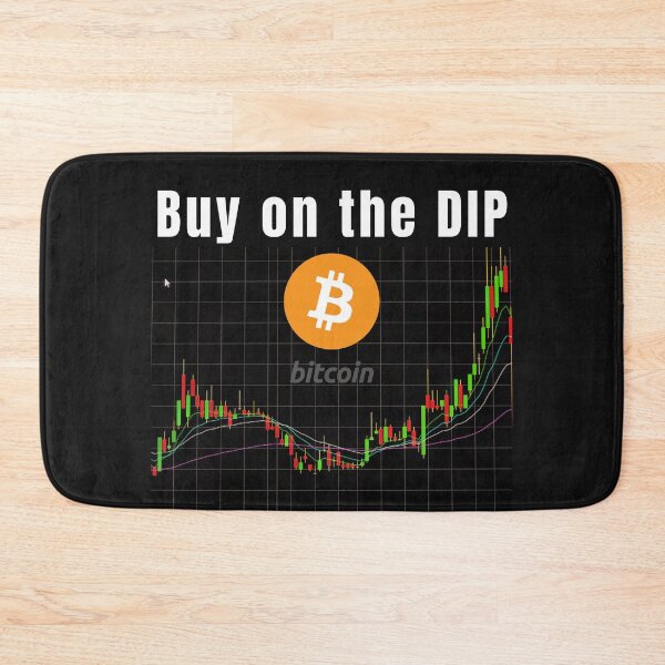 Item preview, Buy on the Dips - Bitcoin designed and sold by Cryptohaven.
