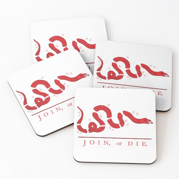 Item preview, Join or Die Red Version designed and sold by pelagio.