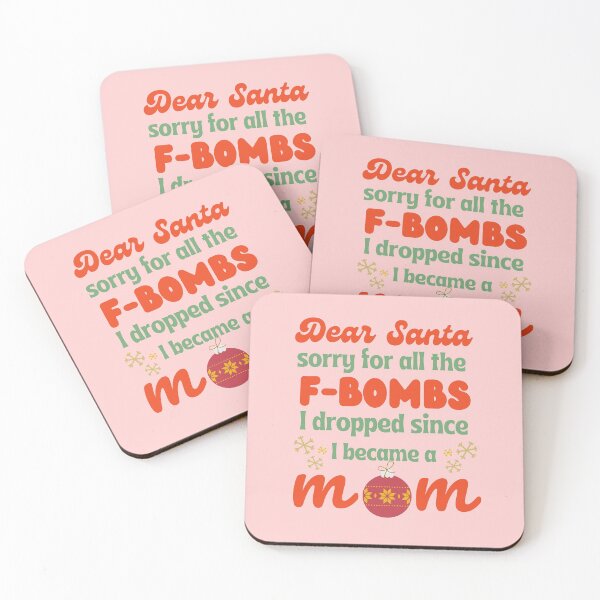 Item preview, Dear Santa Sorry for All the F-Bombs designed and sold by luchik-and-co.