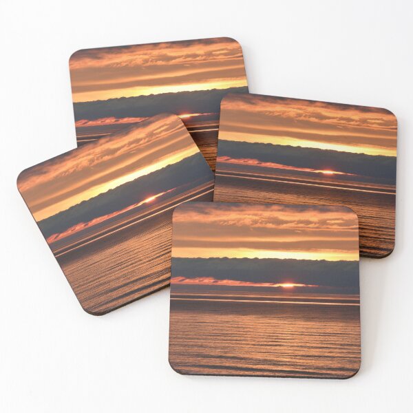 Item preview, Beautiful sunset over Baltic Sea designed and sold by studio838.