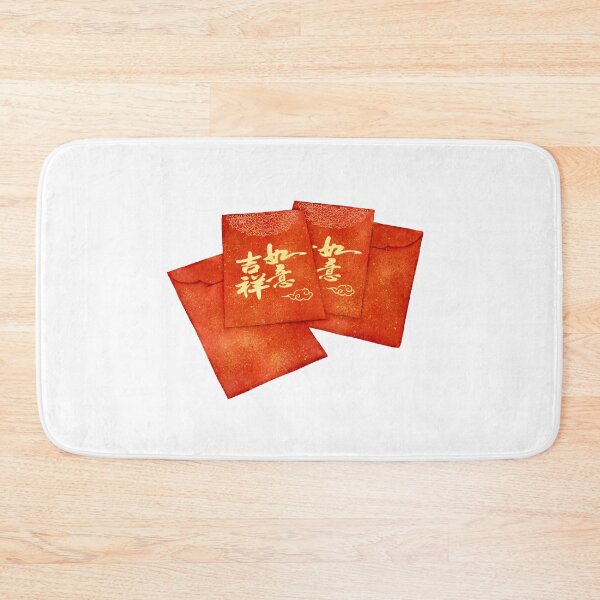 Item preview, Watercolor Illustration of red envelopes often given by Chinese on festivals | 红包 designed and sold by iswenyi.