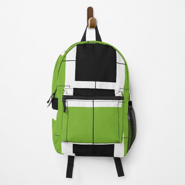 Item preview, Black Hairline Squares in Light Green designed and sold by Istvan Ocztos.