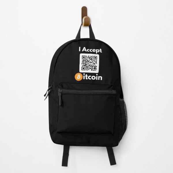 Item preview, I Accept Bitcoin QR Code Original designed and sold by Cryptohaven.