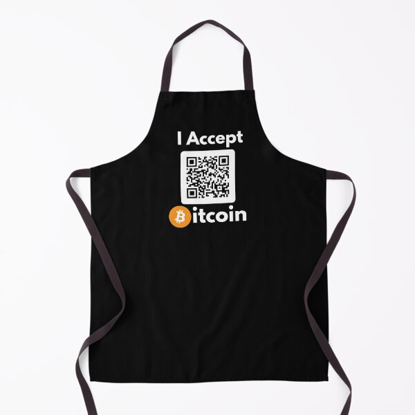 Item preview, I Accept Bitcoin QR Code Original designed and sold by Cryptohaven.