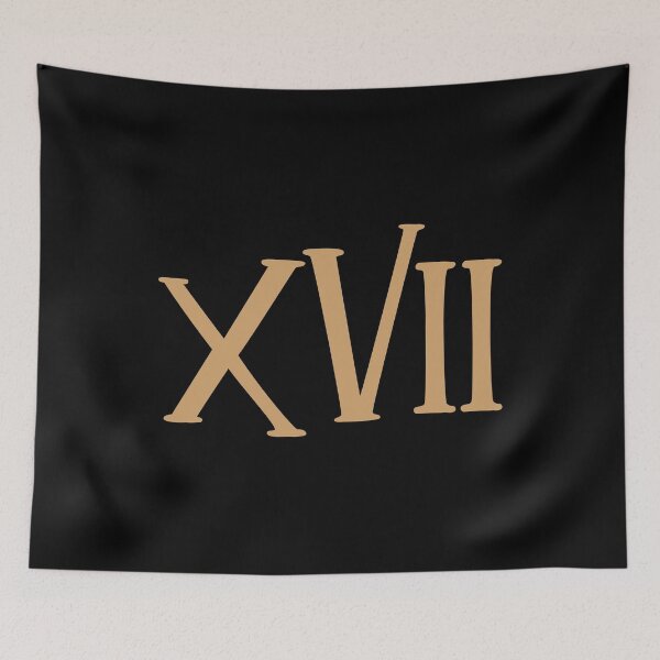 Item preview, XVII Gold Roman Numerals designed and sold by VicEllisArt.