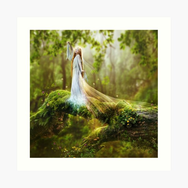 Dawn Goddess Art Print