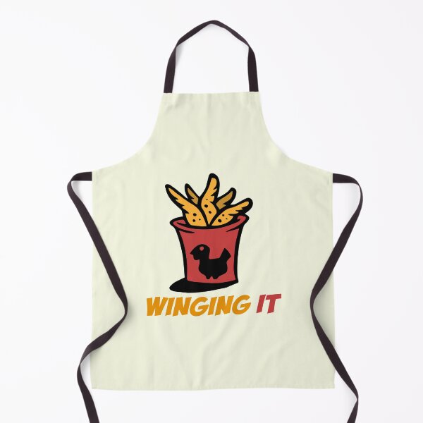 Item preview, Winging it - national fast food day design designed and sold by wingdingr.