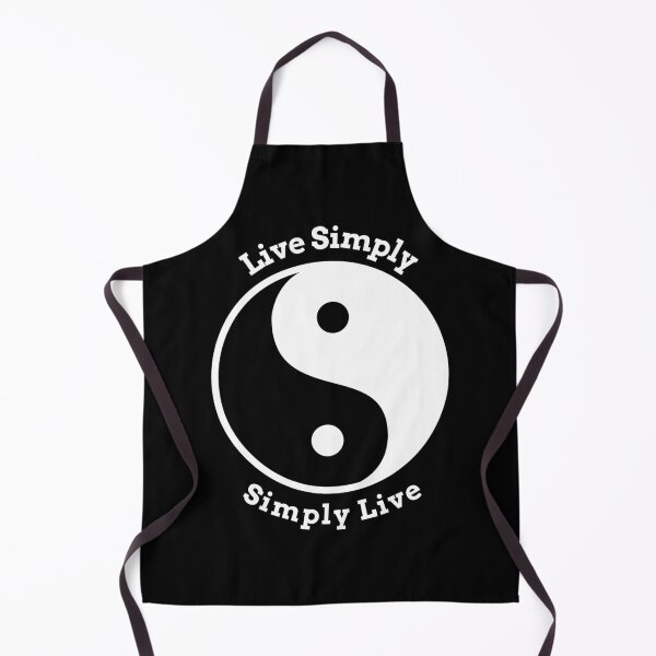 Item preview, Yin Yang Live Simply Simply Live designed and sold by Rooster Syndicate.