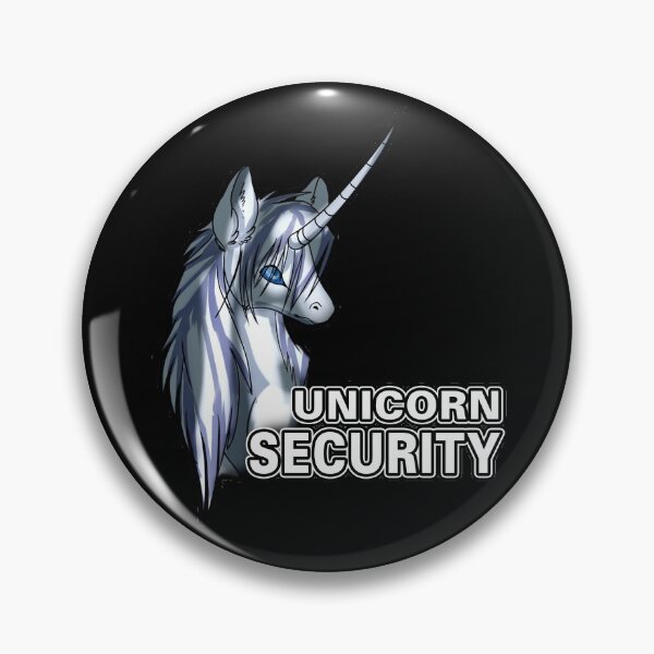 Item preview, unicorn security designed and sold by MoonsmileProd.