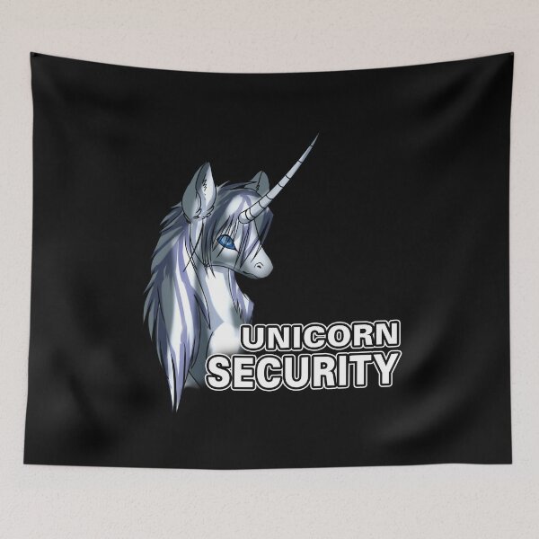 Item preview, unicorn security designed and sold by MoonsmileProd.
